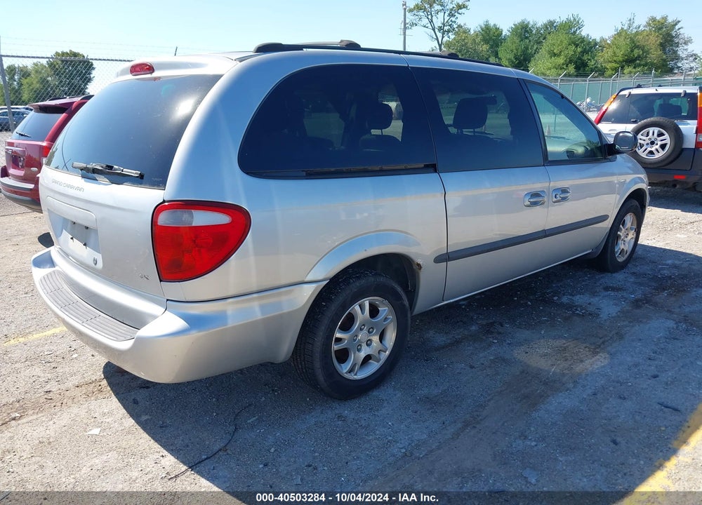 2002 DODGE GRAND CARAVAN EX VIN: 2B4GP74L92R721589