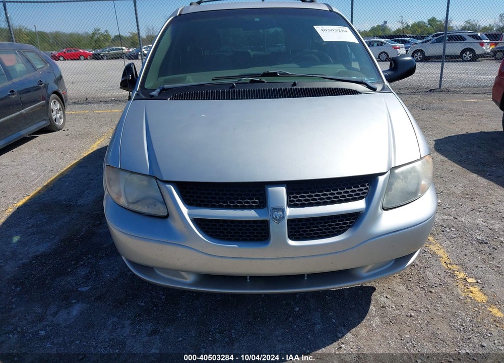 2002 DODGE GRAND CARAVAN EX VIN: 2B4GP74L92R721589