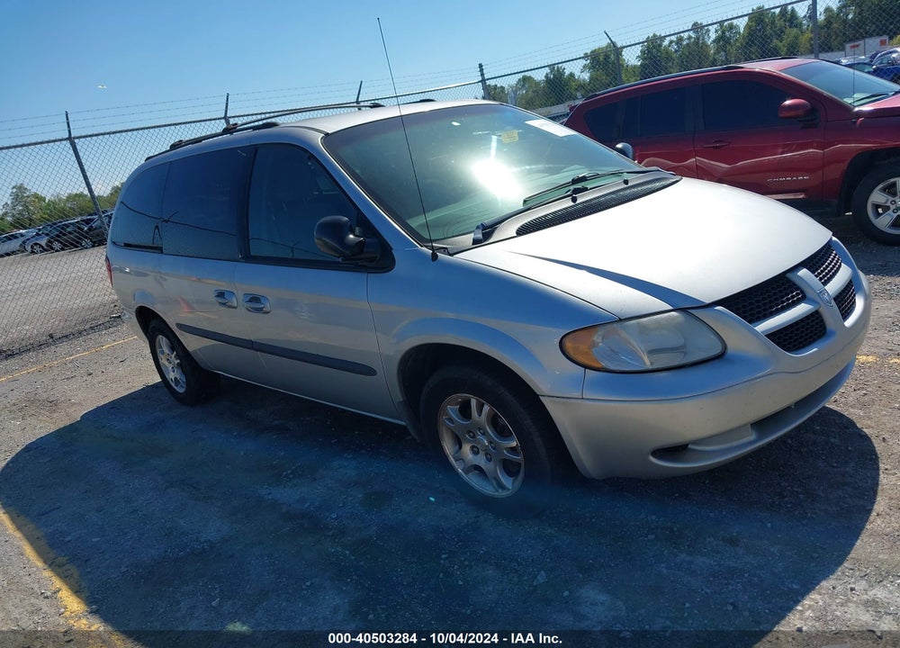 2002 DODGE GRAND CARAVAN EX VIN: 2B4GP74L92R721589