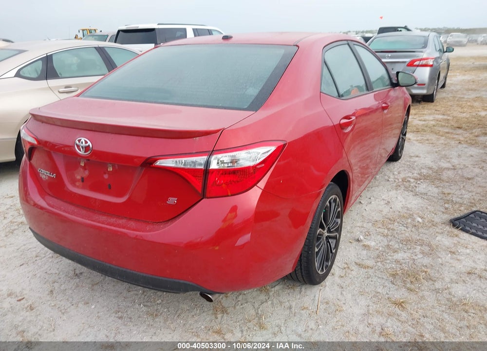 2016 TOYOTA COROLLA S PREMIUM VIN: 2T1BURHE7GC630583