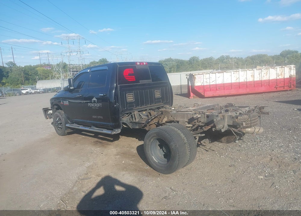 2017 RAM 3500 BIG HORN  4X4 8' BOX VIN: 3C63RRHLXHG534224