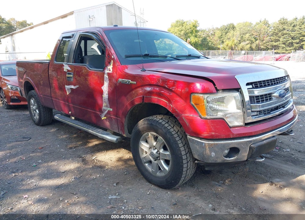 2013 FORD F-150 XLT VIN: 1FTFX1ET8DFD21737