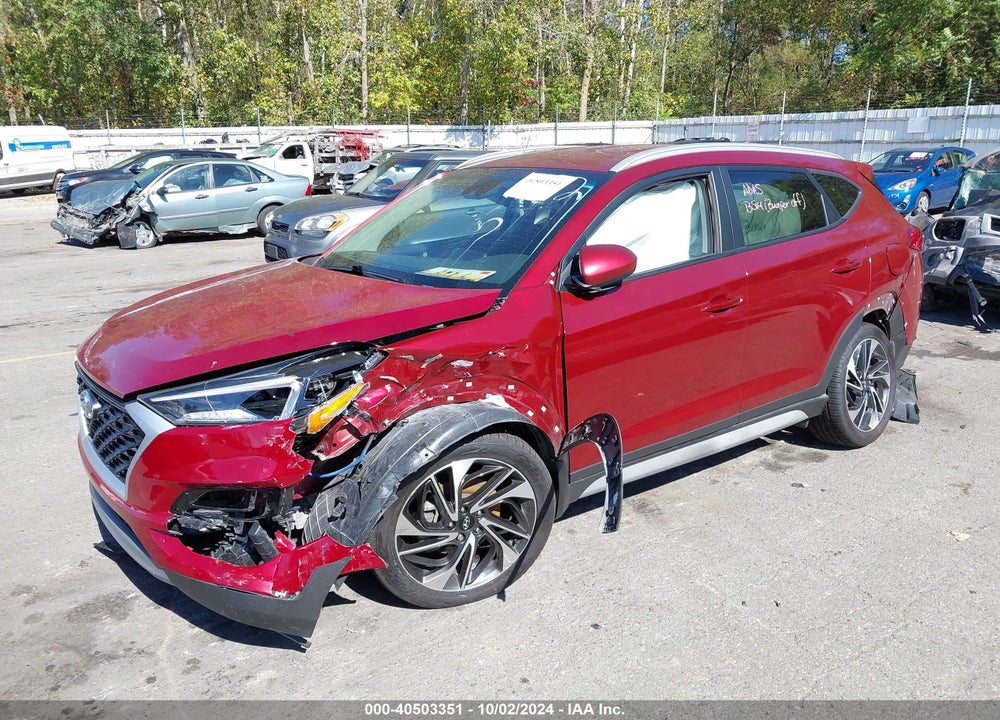 2019 HYUNDAI TUCSON SPORT VIN: KM8J3CAL5KU985702