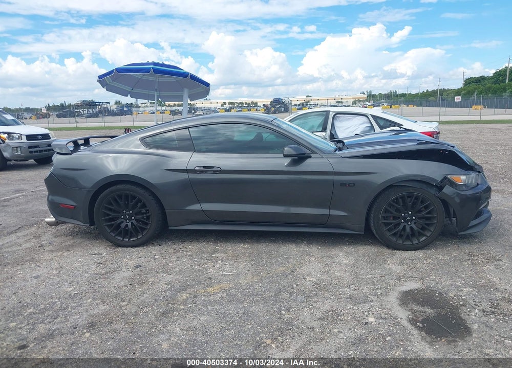 2017 FORD MUSTANG GT PREMIUM VIN: 1FA6P8CF4H5249877