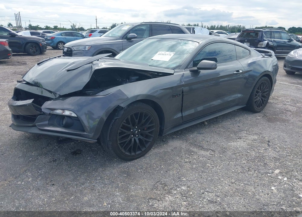 2017 FORD MUSTANG GT PREMIUM VIN: 1FA6P8CF4H5249877
