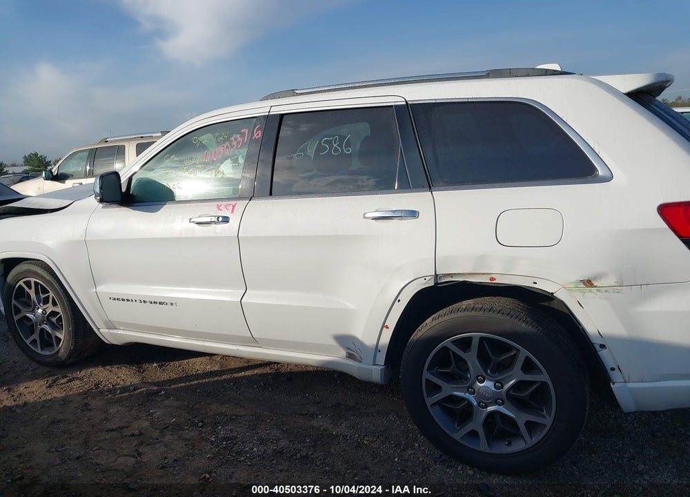 2019 JEEP GRAND CHEROKEE OVERLAND 4X4 VIN: 1C4RJFCT1KC655685