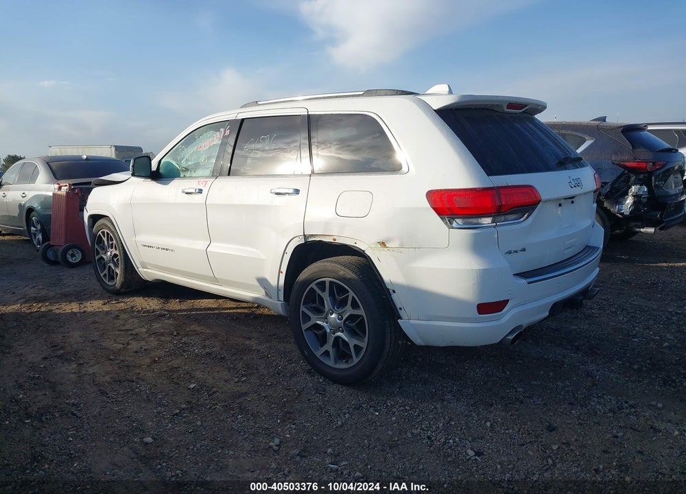 2019 JEEP GRAND CHEROKEE OVERLAND 4X4 VIN: 1C4RJFCT1KC655685