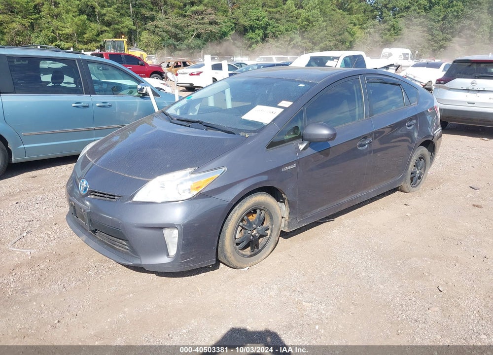 2013 TOYOTA PRIUS TWO VIN: JTDKN3DU6D1698235