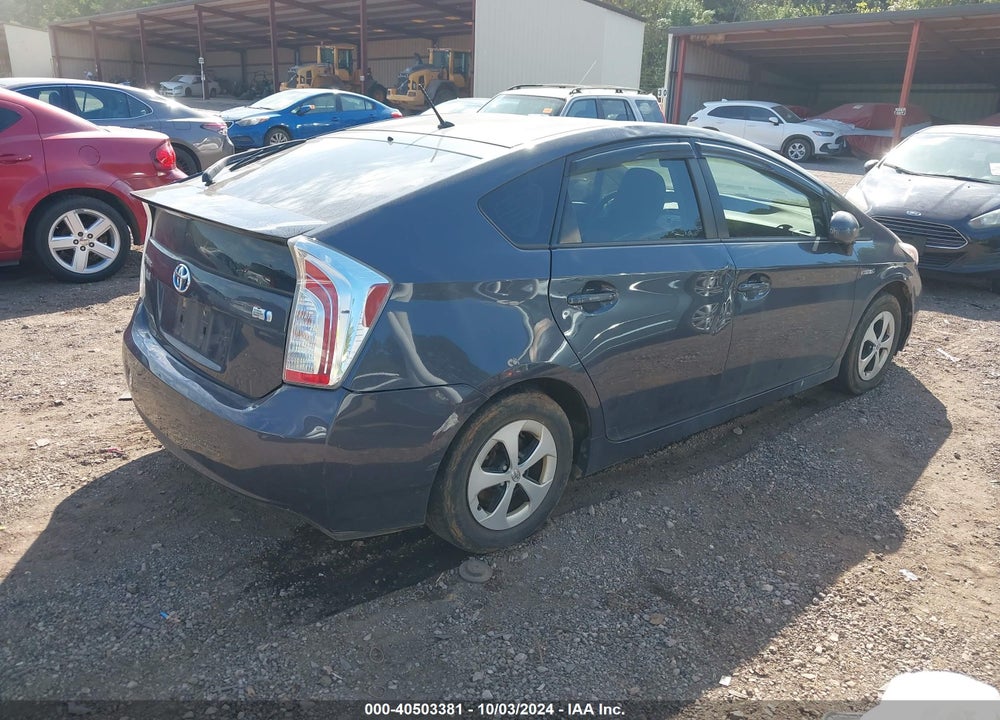 2013 TOYOTA PRIUS TWO VIN: JTDKN3DU6D1698235