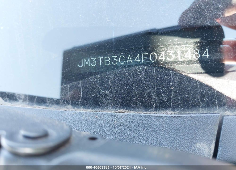 2014 MAZDA CX-9 TOURING VIN: JM3TB3CA4E0431484