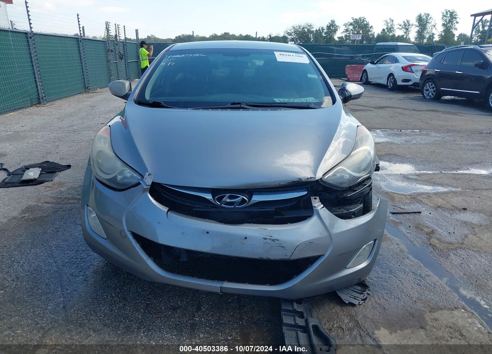 2012 HYUNDAI ELANTRA GLS (ULSAN PLANT) VIN: KMHDH4AE8CU186391