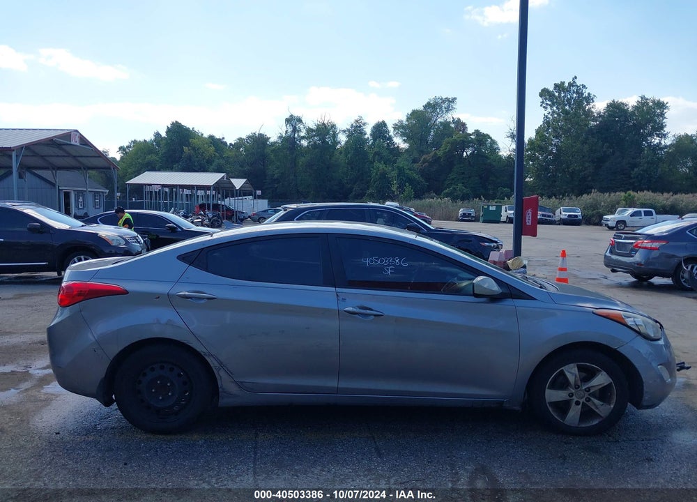 2012 HYUNDAI ELANTRA GLS (ULSAN PLANT) VIN: KMHDH4AE8CU186391