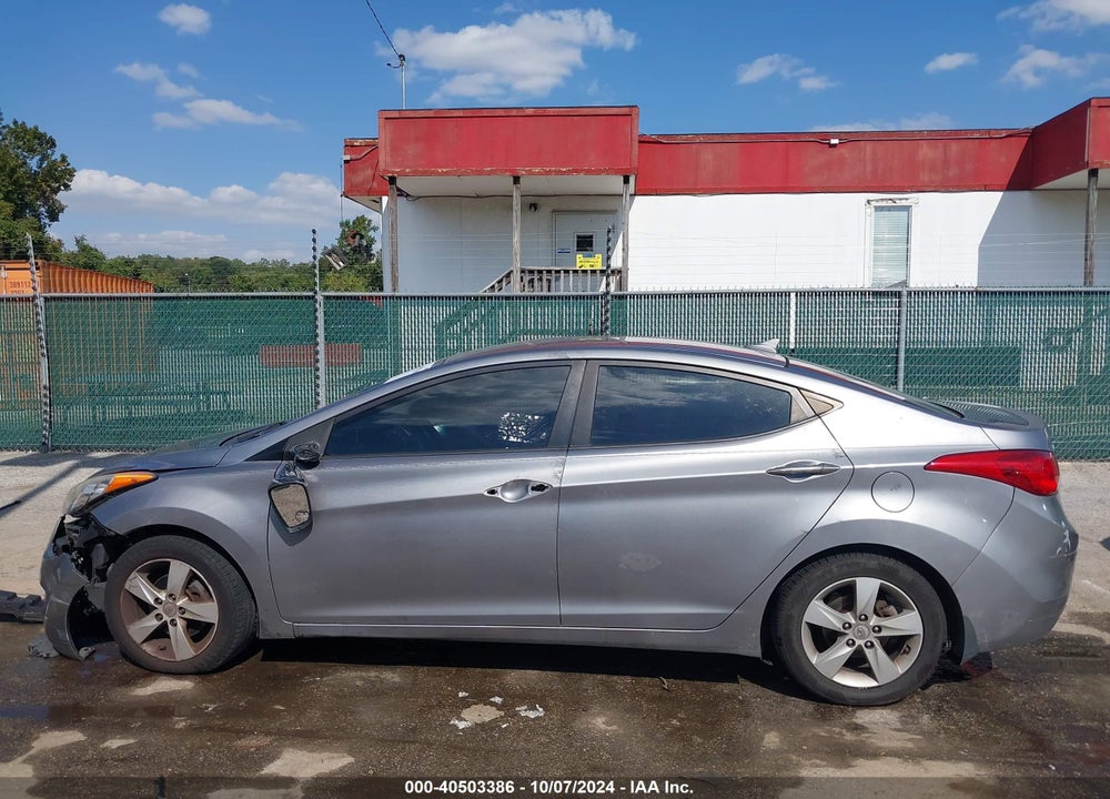 2012 HYUNDAI ELANTRA GLS (ULSAN PLANT) VIN: KMHDH4AE8CU186391