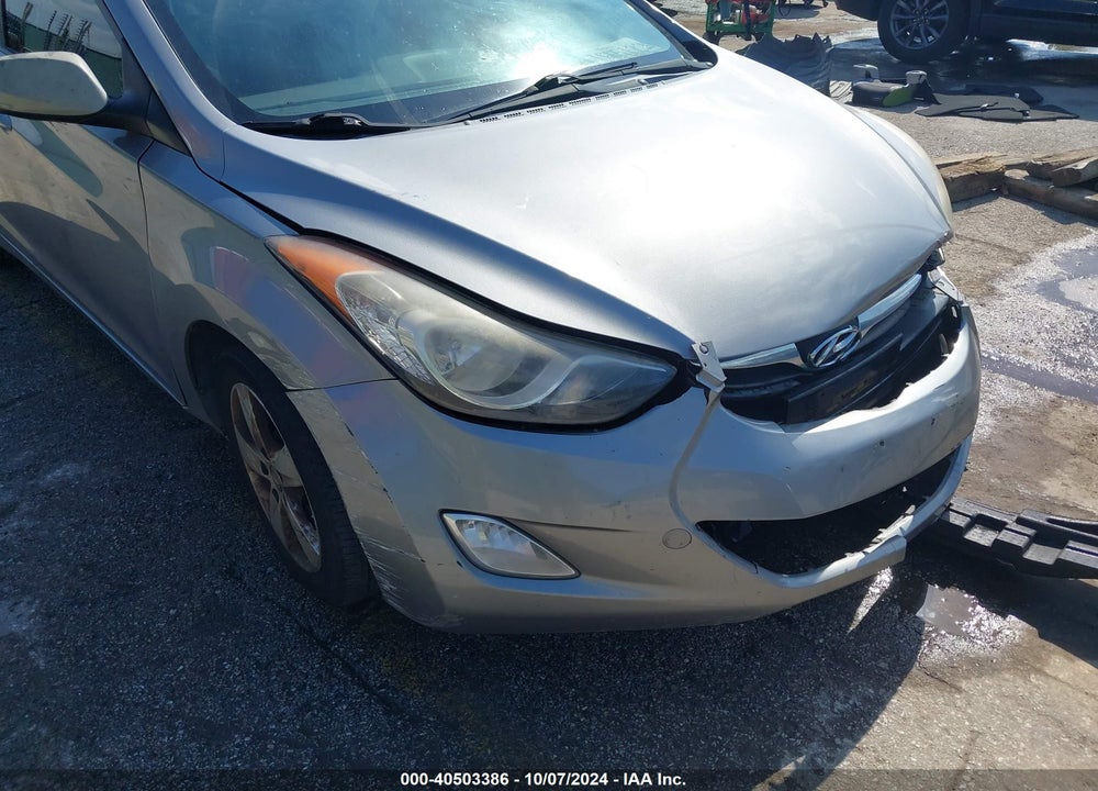 2012 HYUNDAI ELANTRA GLS (ULSAN PLANT) VIN: KMHDH4AE8CU186391