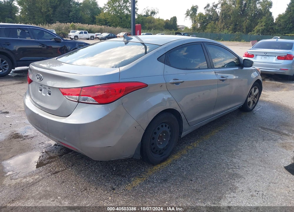 2012 HYUNDAI ELANTRA GLS (ULSAN PLANT) VIN: KMHDH4AE8CU186391