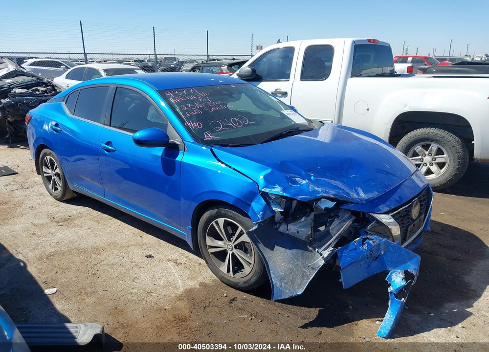 2023 NISSAN SENTRA SV XTRONIC CVT VIN: 3N1AB8CV9PY292402