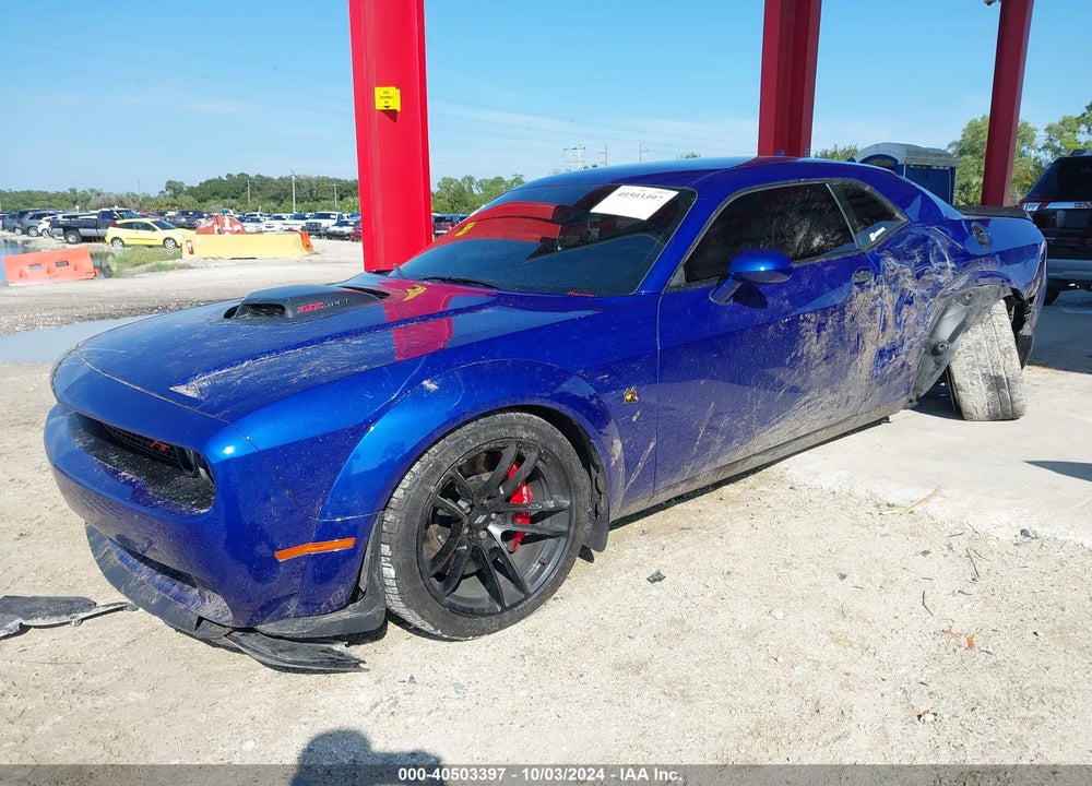 2021 DODGE CHALLENGER R/T SCAT PACK WIDEBODY VIN: 2C3CDZFJXMH539303