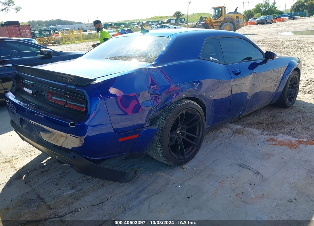2021 DODGE CHALLENGER R/T SCAT PACK WIDEBODY VIN: 2C3CDZFJXMH539303