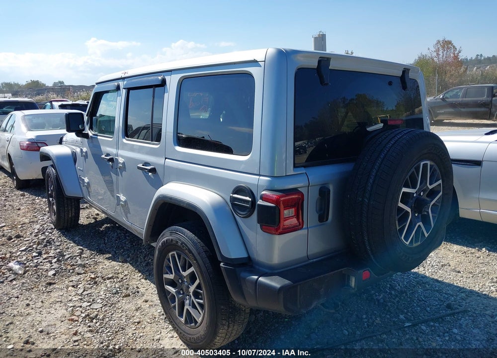 2024 JEEP WRANGLER 4-DOOR SAHARA 4X4 VIN: 1C4PJXEN4RW111301
