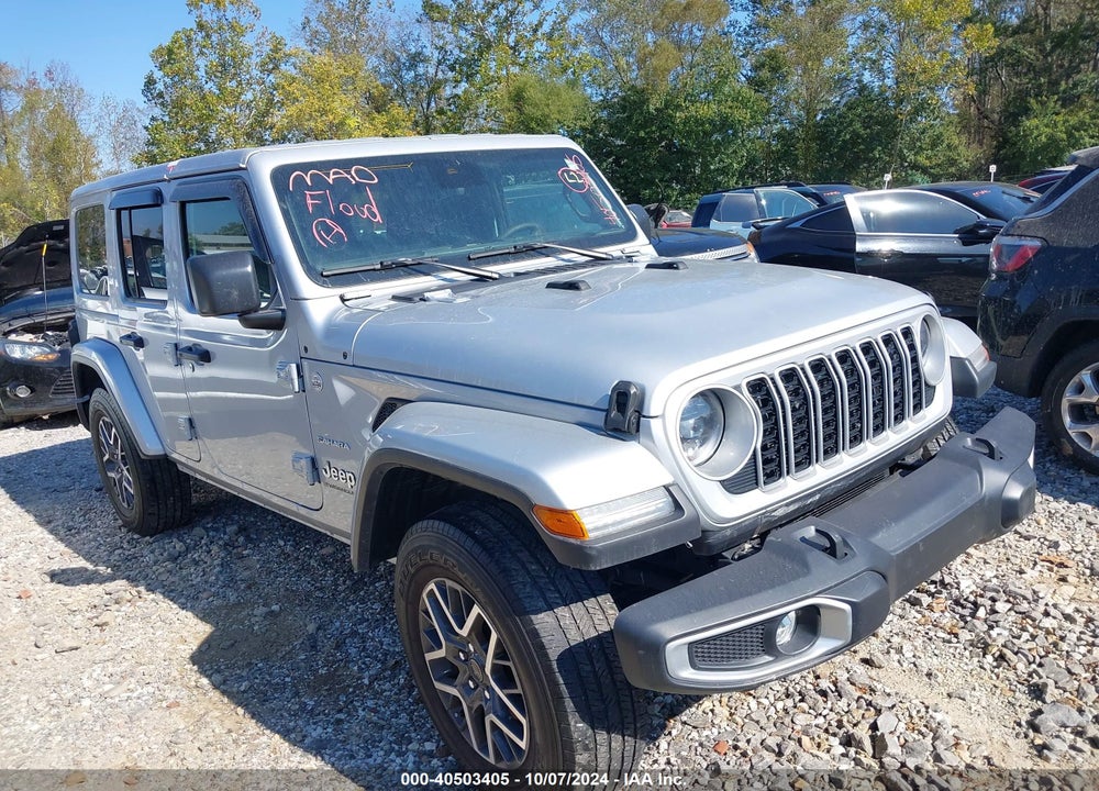 2024 JEEP WRANGLER 4-DOOR SAHARA 4X4 VIN: 1C4PJXEN4RW111301
