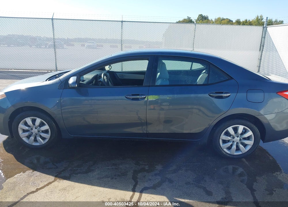 2015 TOYOTA COROLLA LE VIN: 2T1BURHE9FC356950
