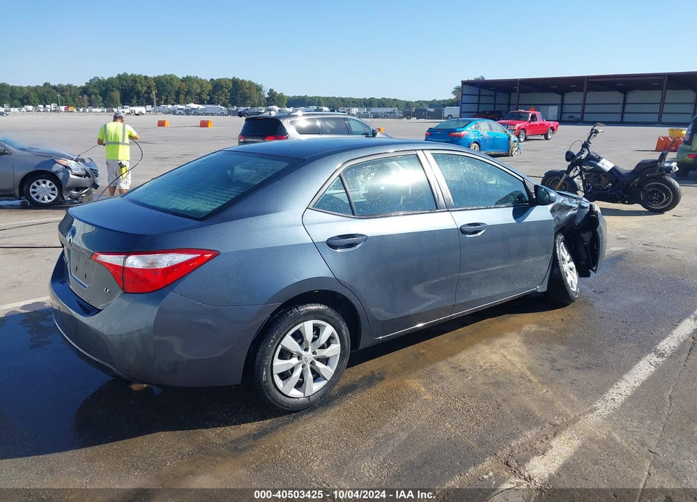 2015 TOYOTA COROLLA LE VIN: 2T1BURHE9FC356950