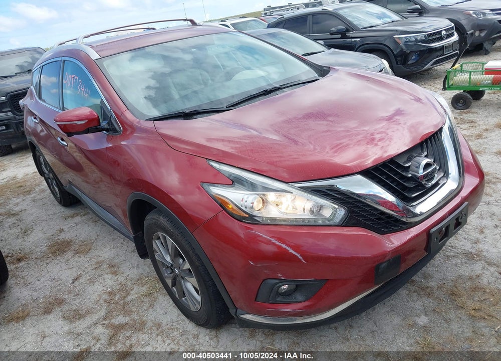 2015 NISSAN MURANO SL VIN: 5N1AZ2MG3FN280209