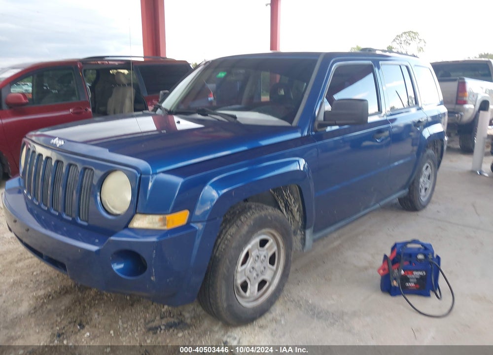 2009 JEEP PATRIOT SPORT VIN: 1J4FT28B49D194552