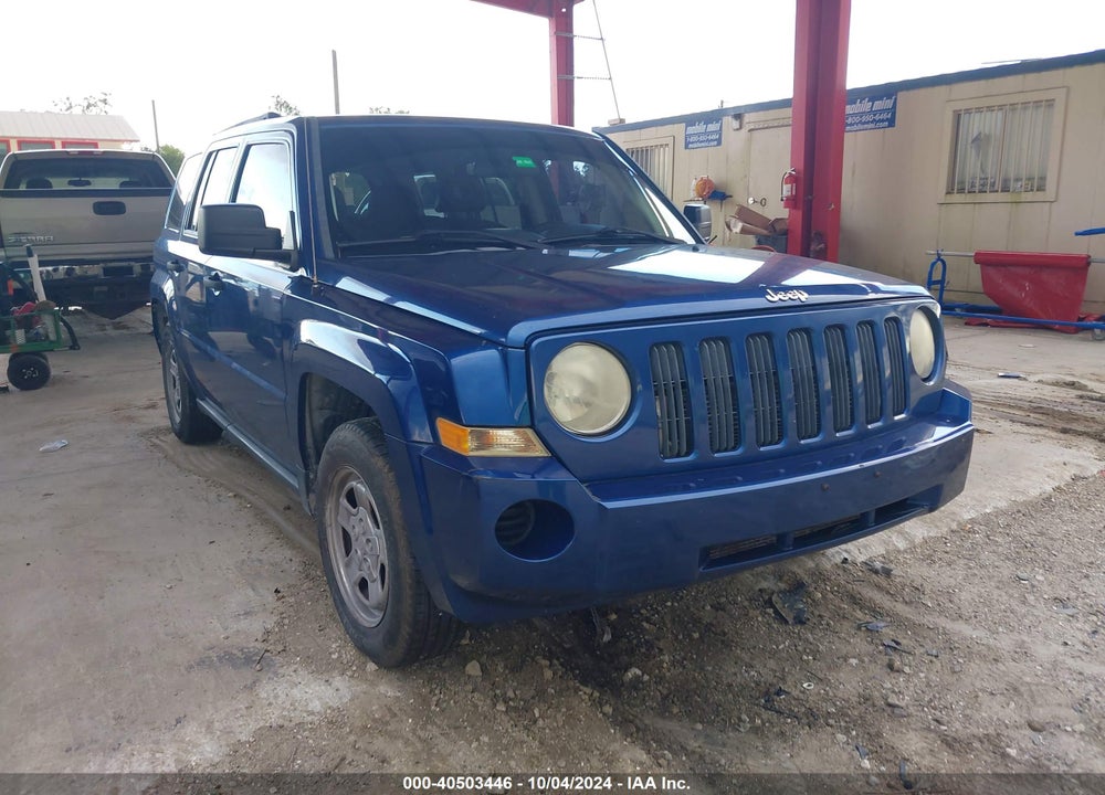 2009 JEEP PATRIOT SPORT VIN: 1J4FT28B49D194552