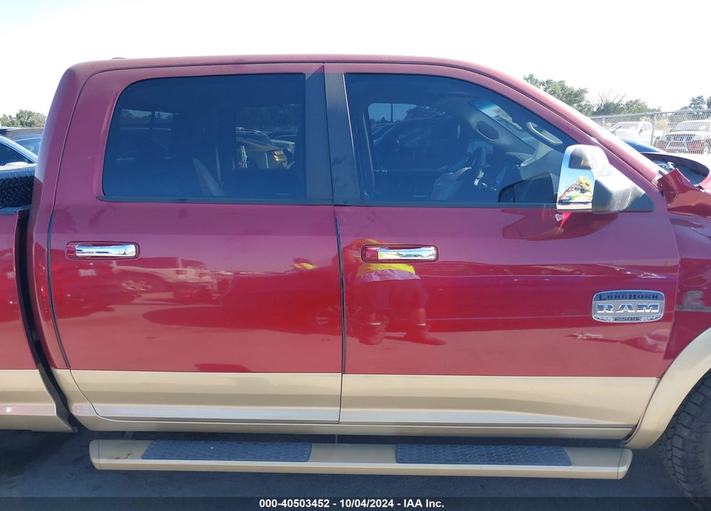 2012 RAM 2500 LAIE LONGHORN/LIMITED EDITION VIN: 3C6TD4GL9CG324015