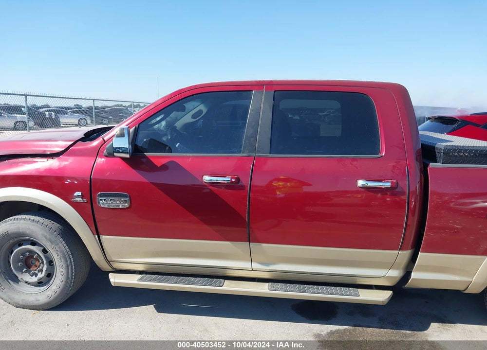 2012 RAM 2500 LAIE LONGHORN/LIMITED EDITION VIN: 3C6TD4GL9CG324015