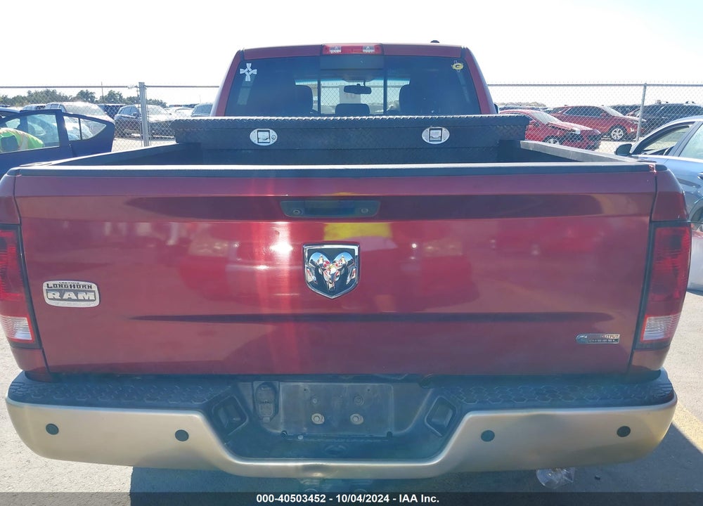 2012 RAM 2500 LAIE LONGHORN/LIMITED EDITION VIN: 3C6TD4GL9CG324015