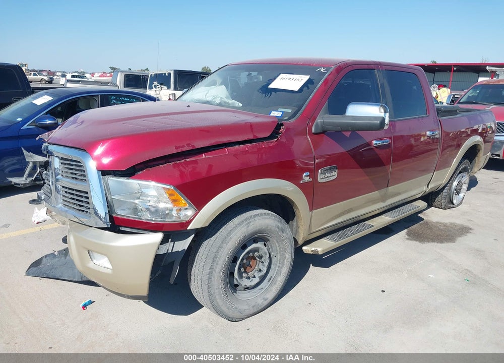 2012 RAM 2500 LAIE LONGHORN/LIMITED EDITION VIN: 3C6TD4GL9CG324015