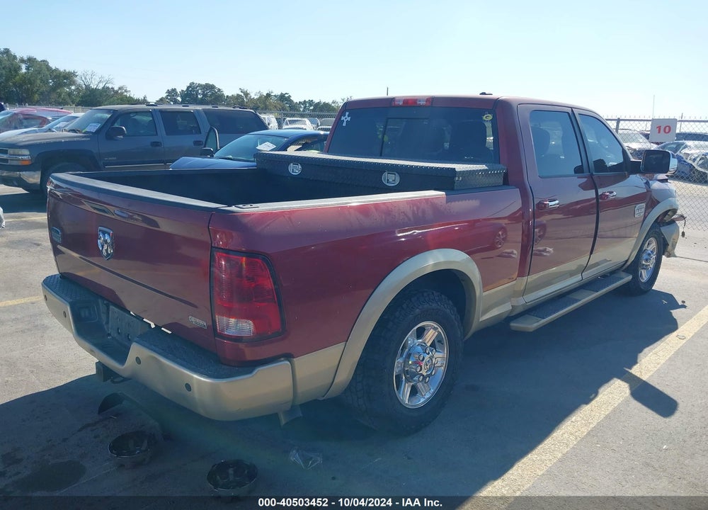 2012 RAM 2500 LAIE LONGHORN/LIMITED EDITION VIN: 3C6TD4GL9CG324015