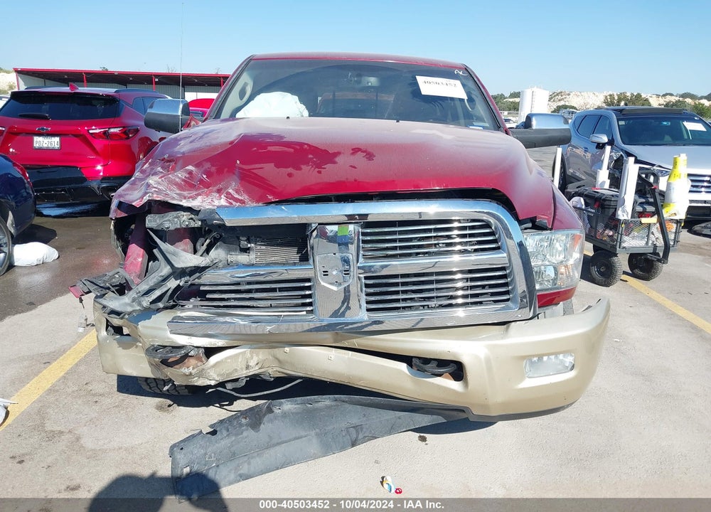 2012 RAM 2500 LAIE LONGHORN/LIMITED EDITION VIN: 3C6TD4GL9CG324015