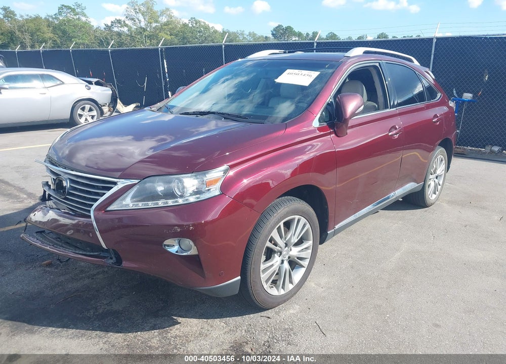 2013 LEXUS RX 350 VIN: 2T2ZK1BA1DC122905