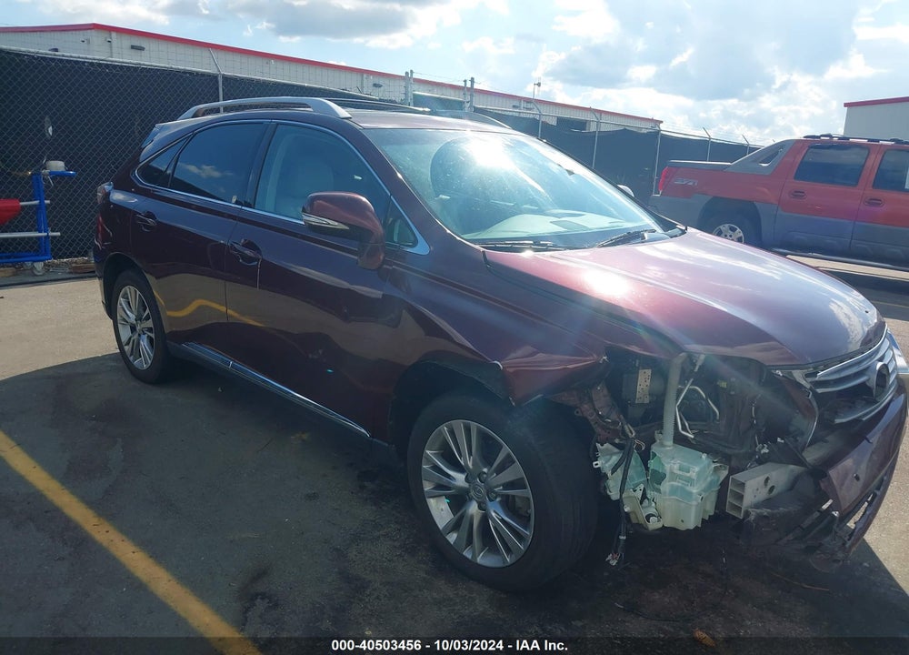 2013 LEXUS RX 350 VIN: 2T2ZK1BA1DC122905