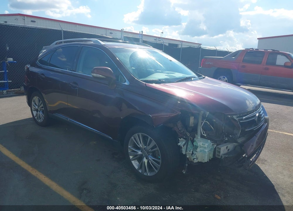 2013 LEXUS RX 350 VIN: 2T2ZK1BA1DC122905