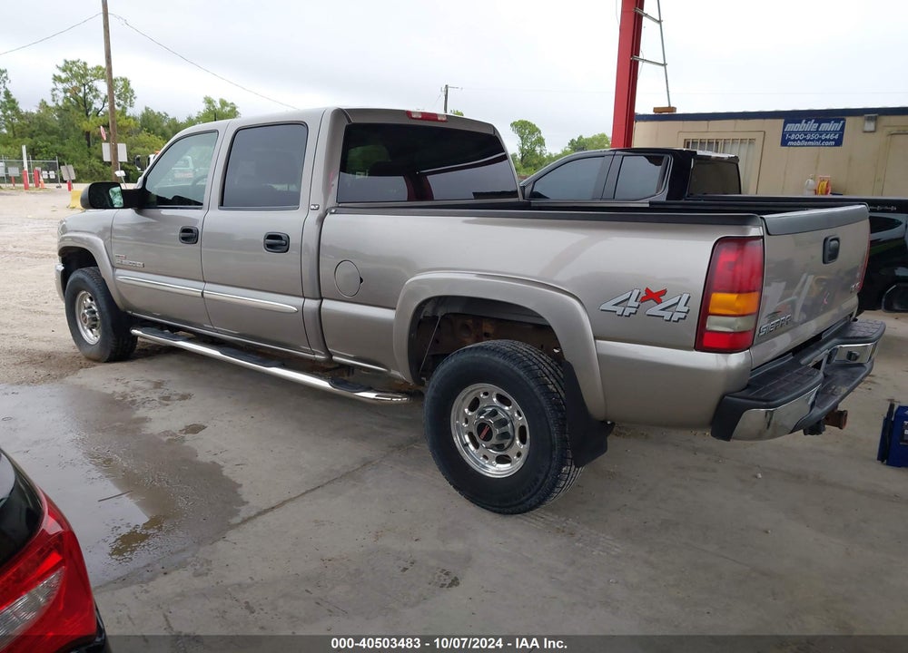2003 GMC SIERRA 2500HD SLT VIN: 1GTHK23103F193779