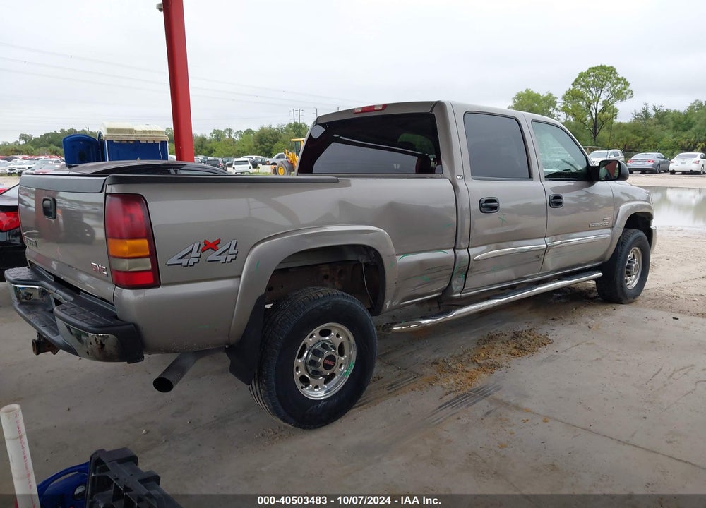 2003 GMC SIERRA 2500HD SLT VIN: 1GTHK23103F193779