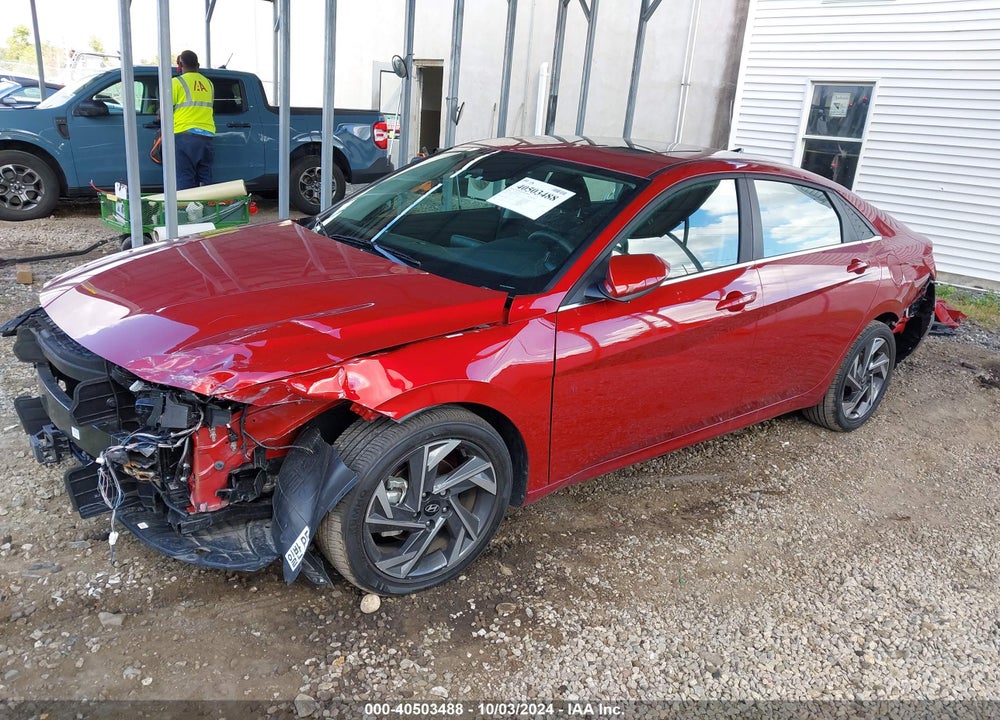 2024 HYUNDAI ELANTRA SEL VIN: KMHLS4DG1RU695127