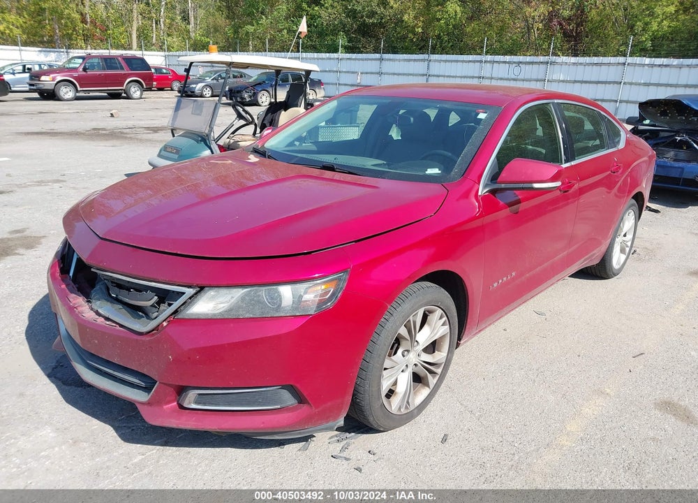 2014 CHEVROLET IMPALA 2LT VIN: 1G1125S33EU126025