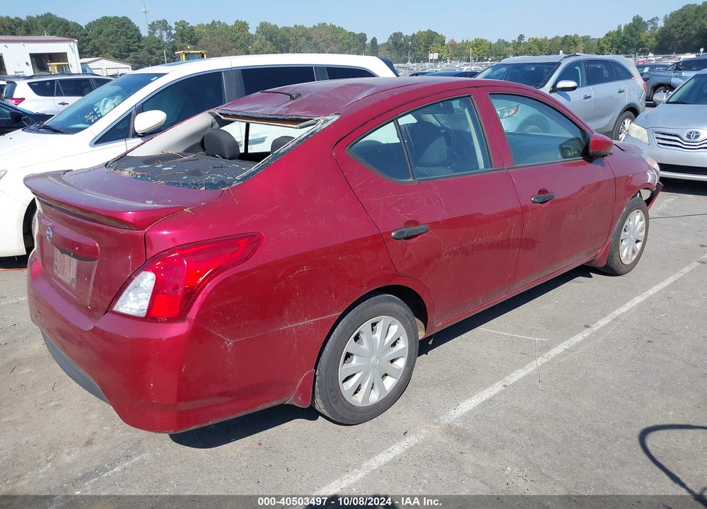 2018 NISSAN VERSA 1.6 S+ VIN: 3N1CN7APXJL839681