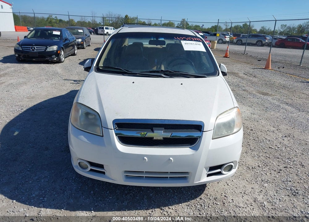 2007 CHEVROLET AVEO LT VIN: KL1TG56607B156983