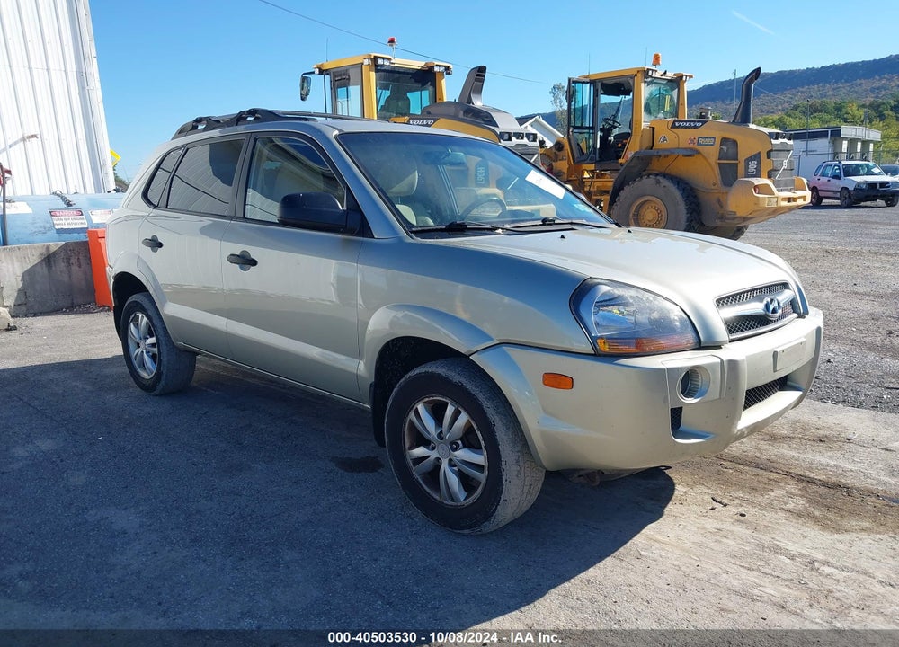 2009 HYUNDAI TUCSON GLS VIN: KM8JM12B79U041448