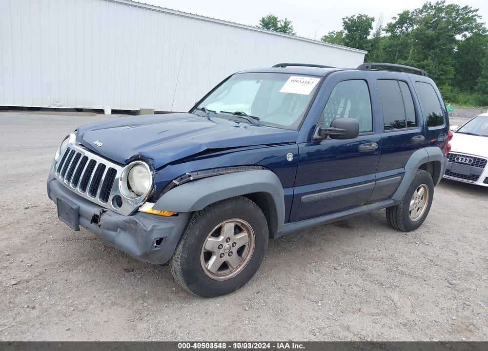 2007 JEEP LIBERTY SPORT VIN: 1J4GL48K67W504881