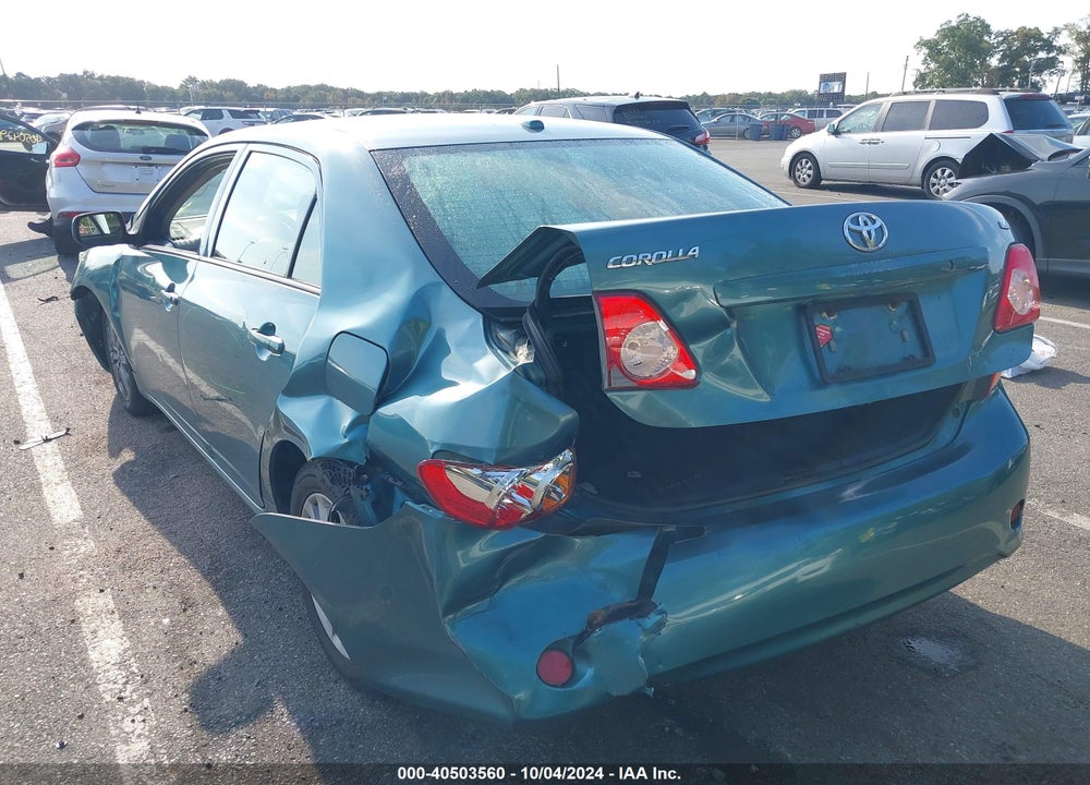 2010 TOYOTA COROLLA LE VIN: 2T1BU4EE6AC345887