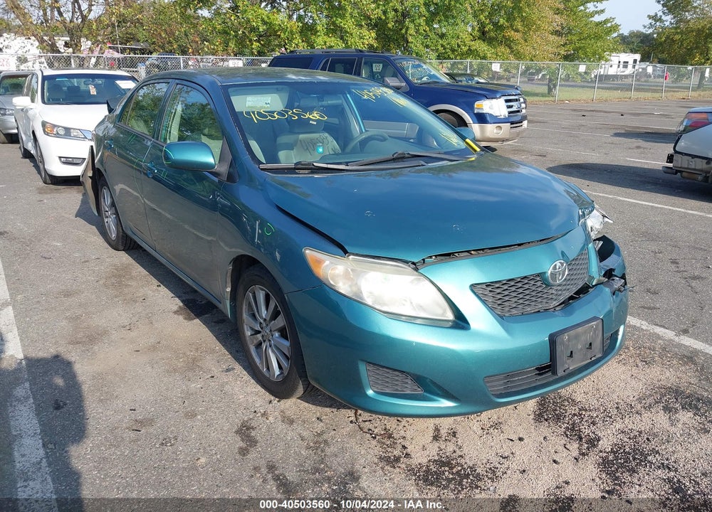 2010 TOYOTA COROLLA LE VIN: 2T1BU4EE6AC345887