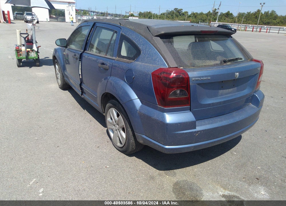2007 DODGE CALIBER VIN: 1B3HB48B17D259563