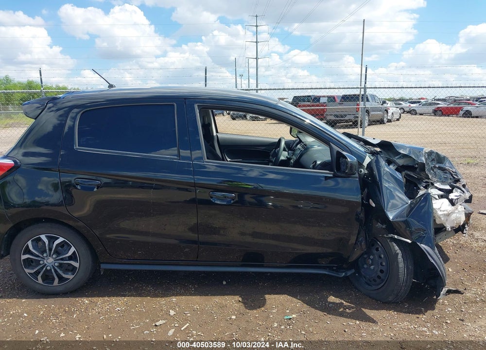 2021 MITSUBISHI MIRAGE CARBONITE EDITION/ES/LE VIN: ML32AUHJ3MH010770